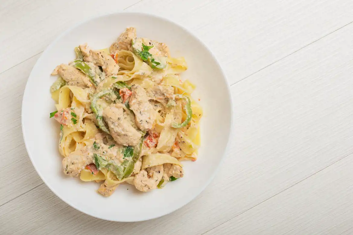 Cajun Chicken Fettuccine  Pasta