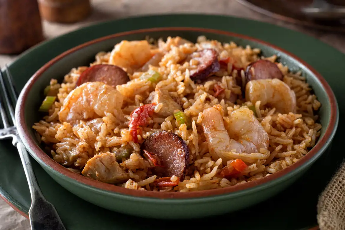 Crockpot Slow Cooker Jambalaya