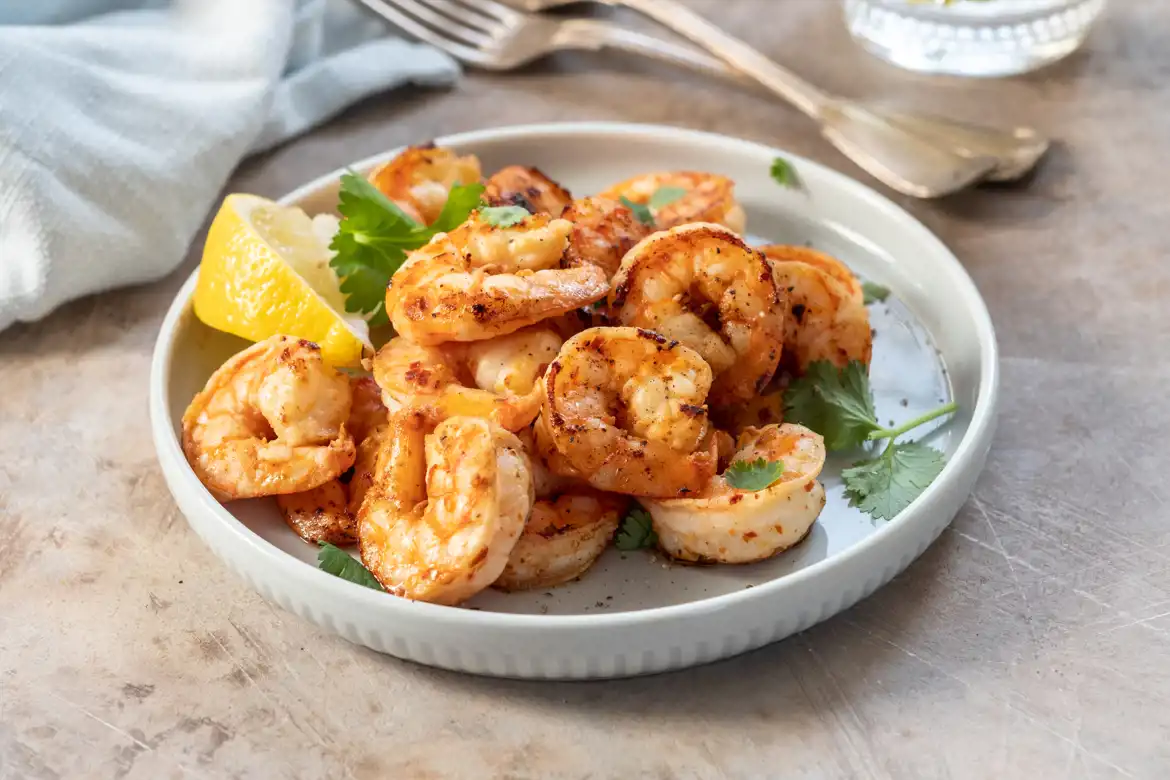 Simple Garlic Shrimp