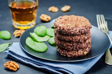 Quinoa Black Bean Burger