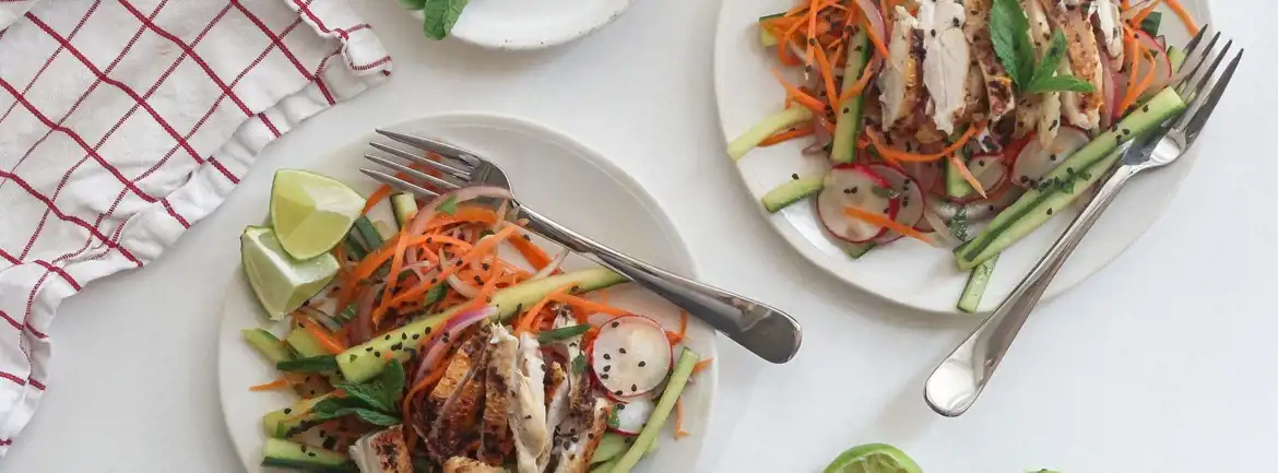 Chicken Thigh Shredded Salad
