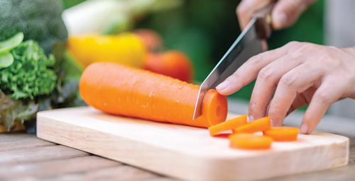 Carrots in the Kitchen