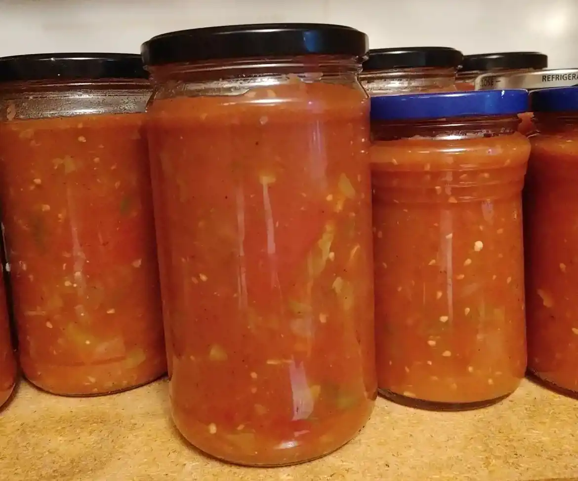 Easy chunky salsa
