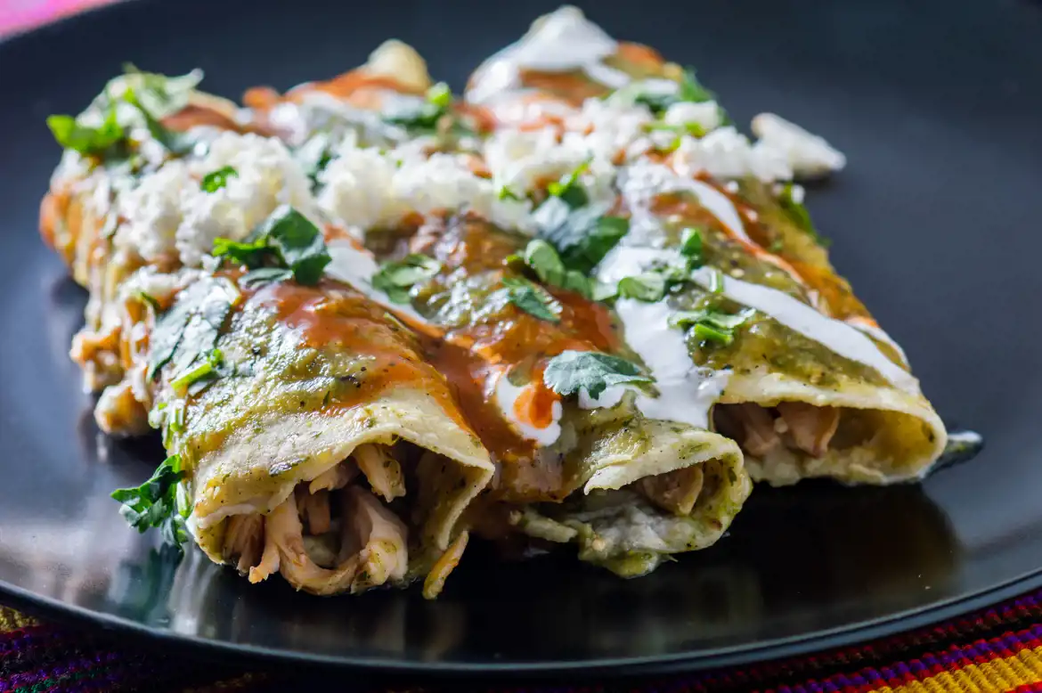 Chicken Enchiladas