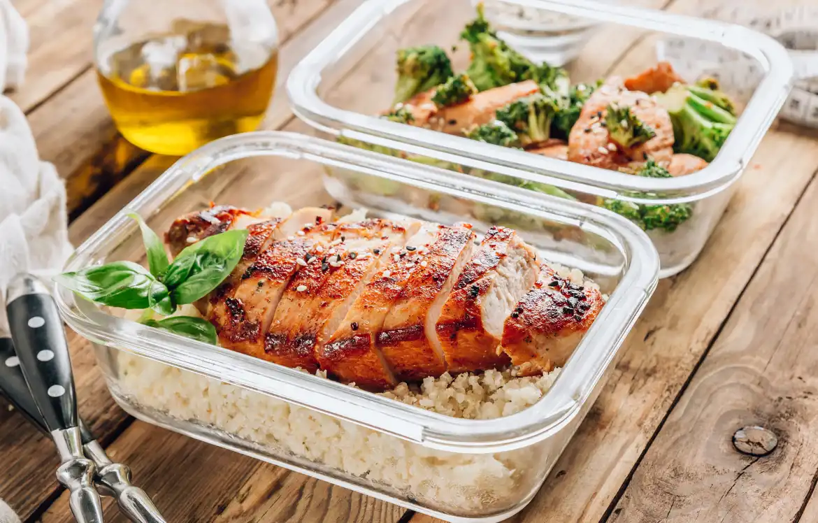 Chicken & Rice Meal Prep Bowls