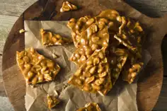 Microwave Peanut Brittle
