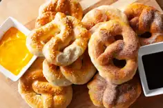 Air Fryer Soft Pretzels - Viva Fresh Food