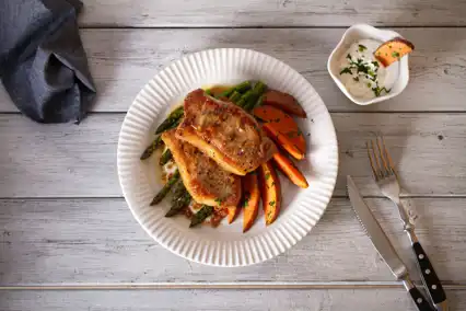 Maple Pork Loin Chops