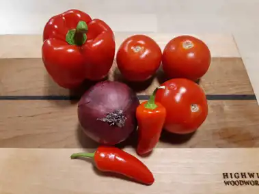 sweet red salsa