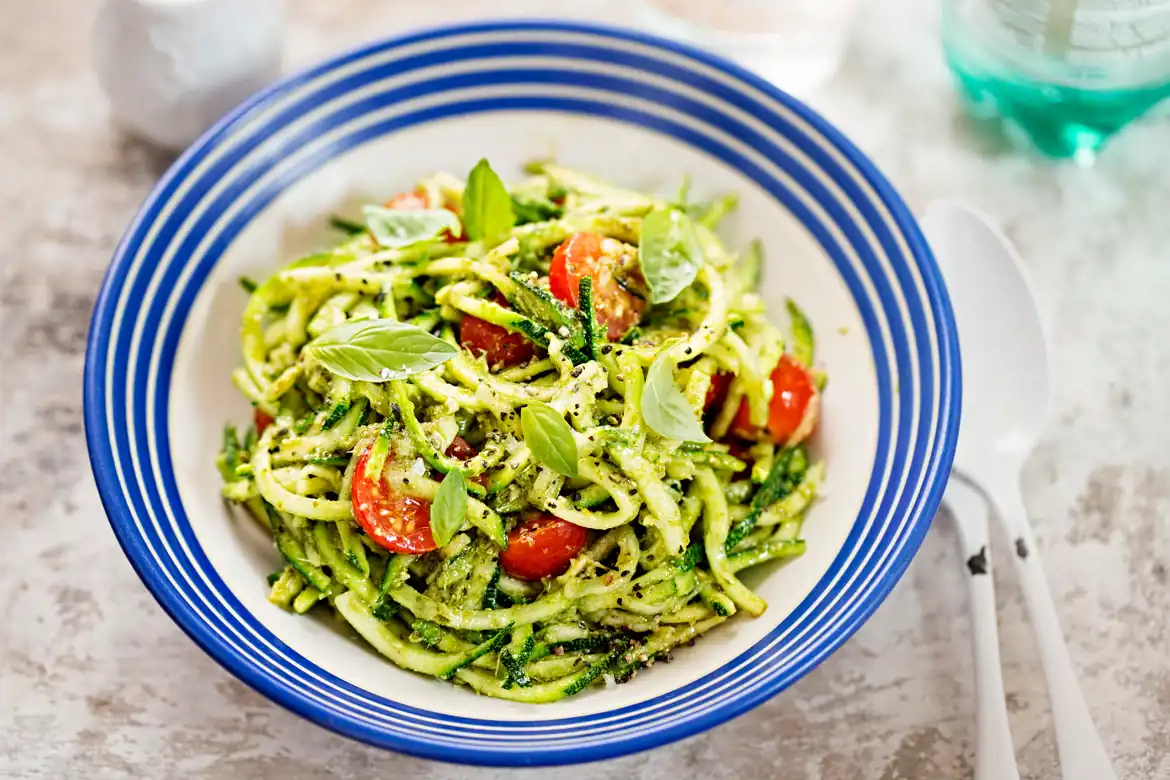 Pesto Spaghetti Squash