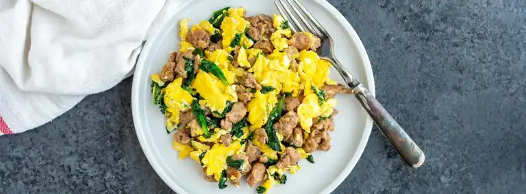 Chicken Sausage Scramble