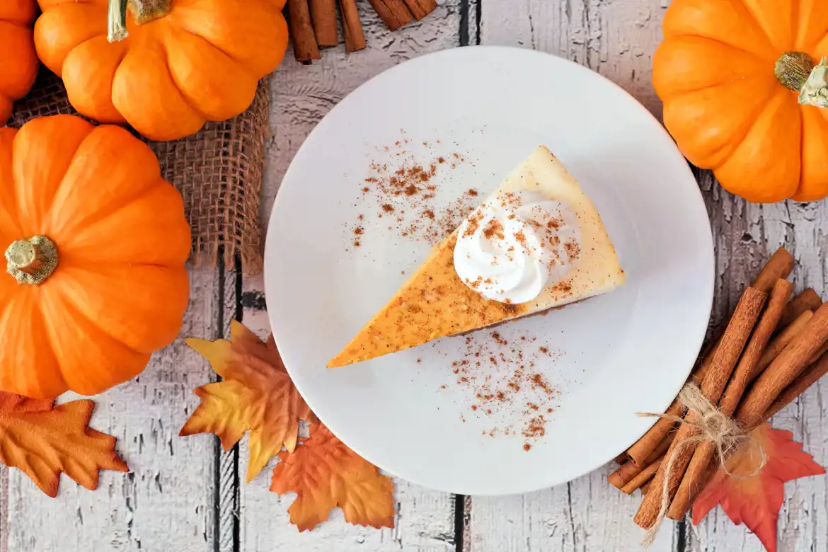 Double Layer Pumpkin Cheesecake