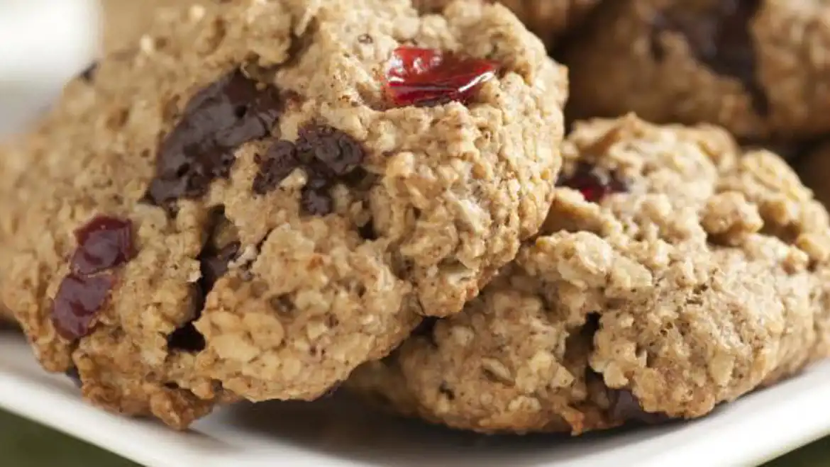 Cranberry orange oatmeal cookies 