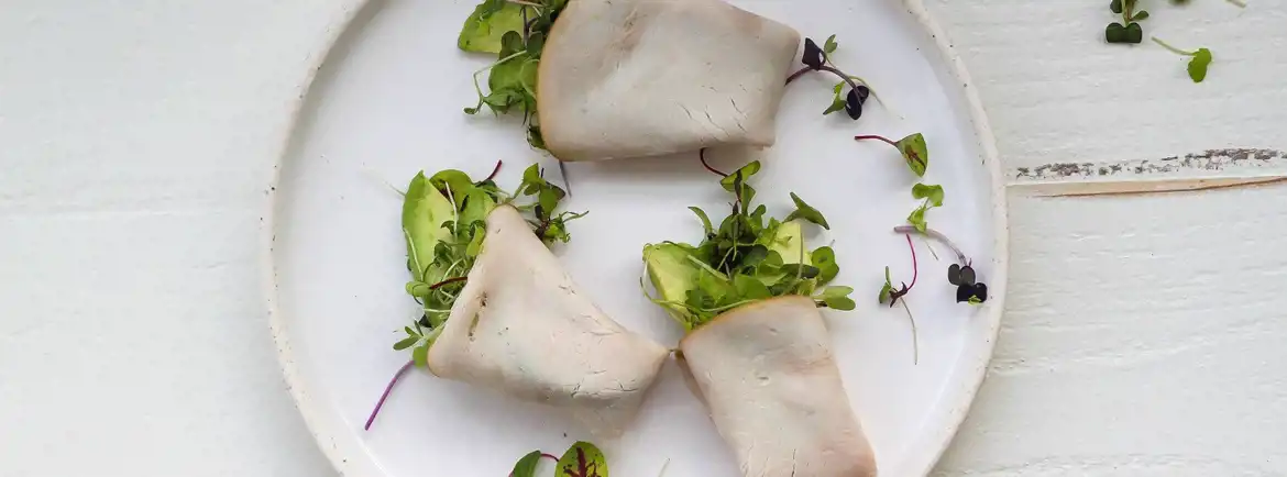 Turkey, Greens & Avocado Wraps