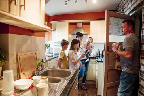 Cooking in a tight space