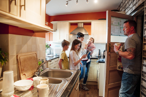 Cooking in a tight space